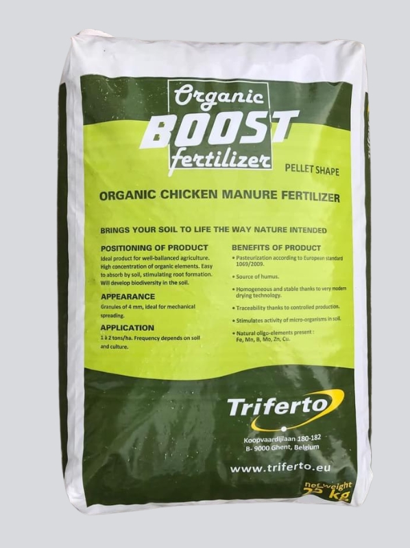 Phân hữu cơ Bỉ dạng viên - Bao 25kg