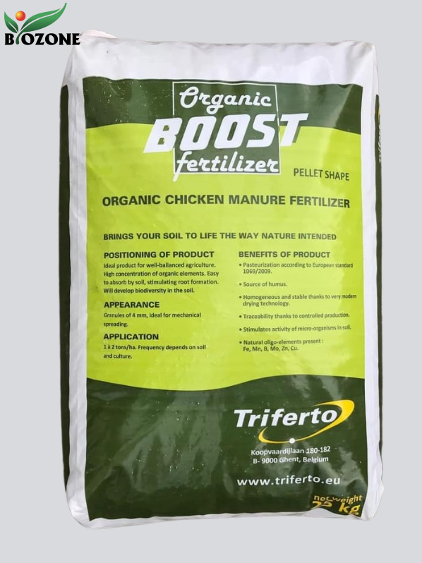 Phân hữu cơ Bỉ dạng viên - Bao 25kg