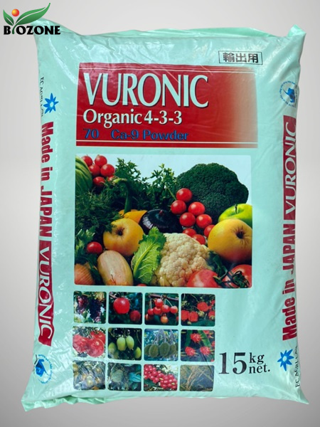Phân bón hữu cơ Nhật Bản Vuronic bao 15kg